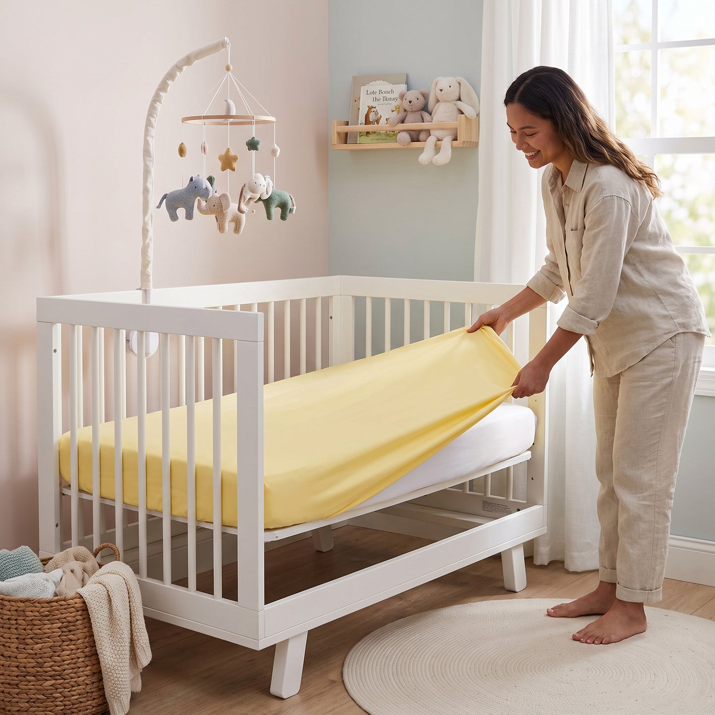 Solid Designs Crib Sheets