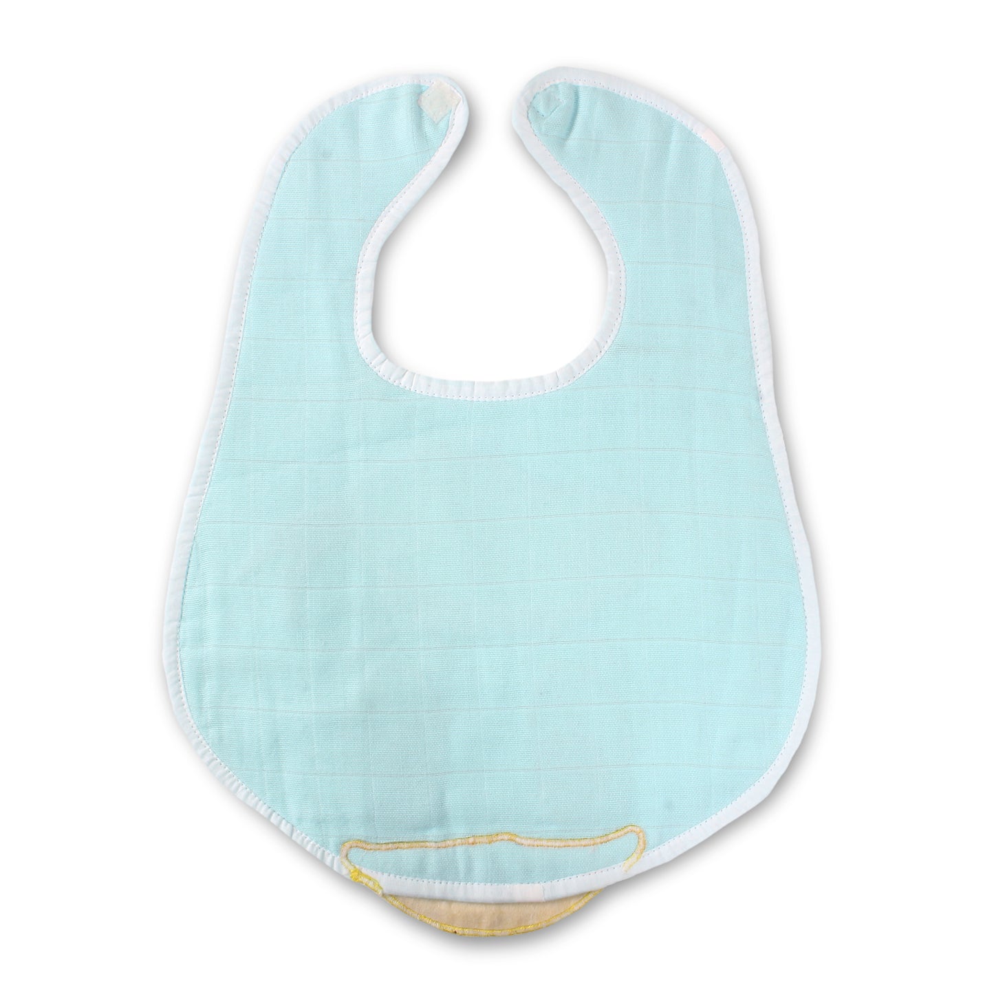 Donald Duck Embroidery Feeding Bibs And Burp 2 Pcs