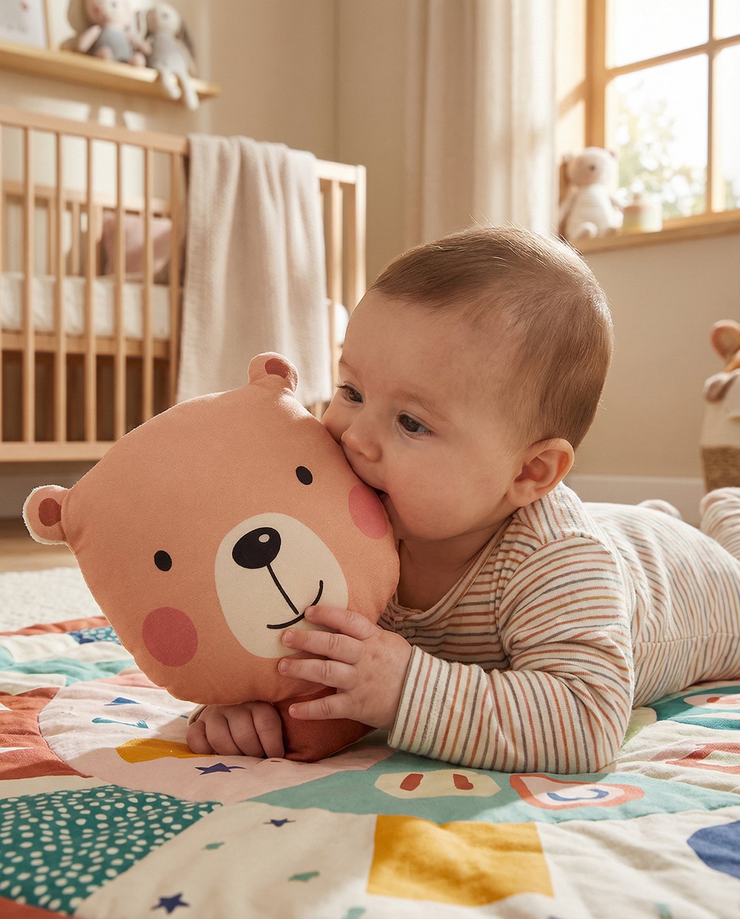Teddy Crib Toy 1 Pcs
