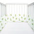 White Bunny Cot Bumper