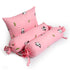 Pink Panda Bolster Pillow Set 1 Pcs