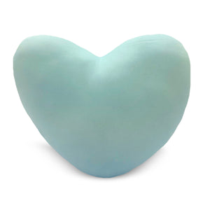 Solid Blue Heart Crib Toy 1 Pcs