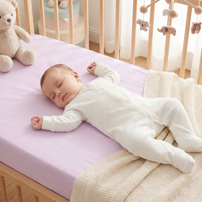 Solid Designs Crib Sheets