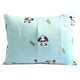 Blue Panda Bolster Pillow Set 1 Pcs