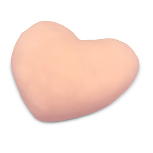 Solid Pink Heart Crib Toy 1 Pcs