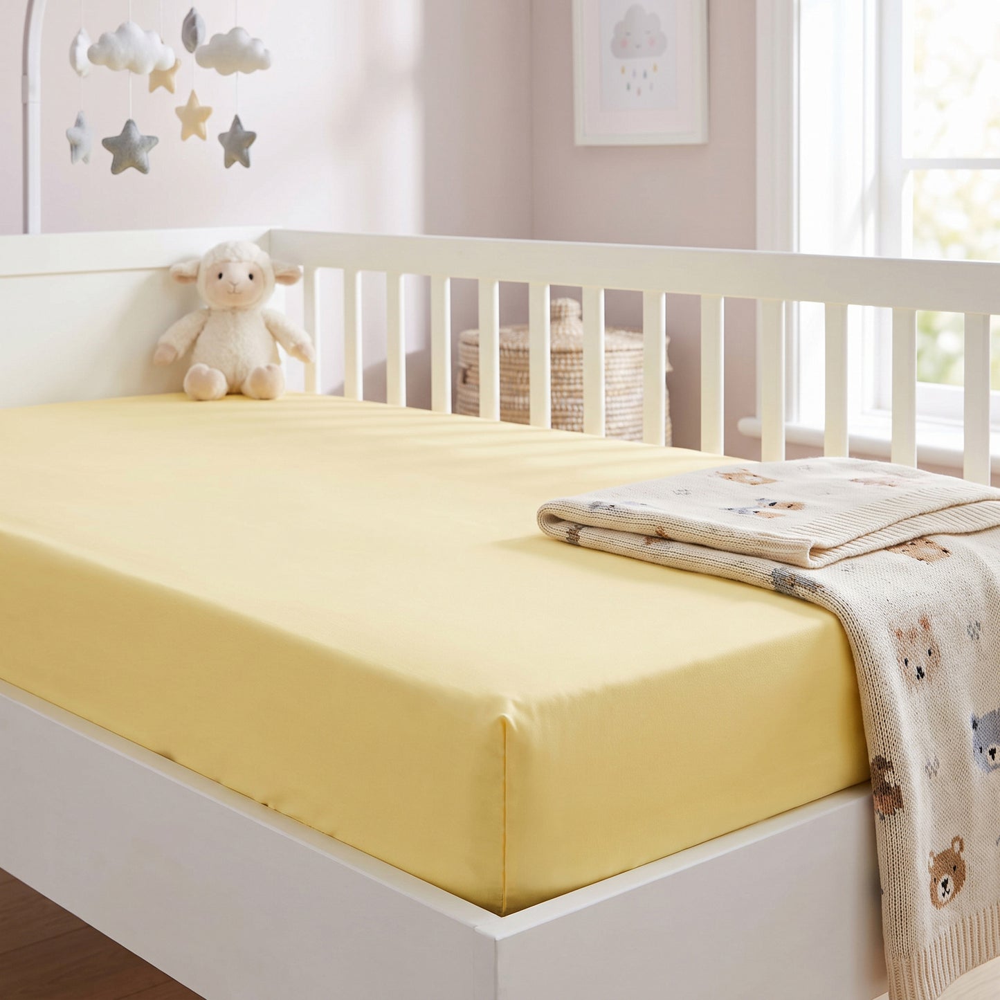 Solid Designs Crib Sheets