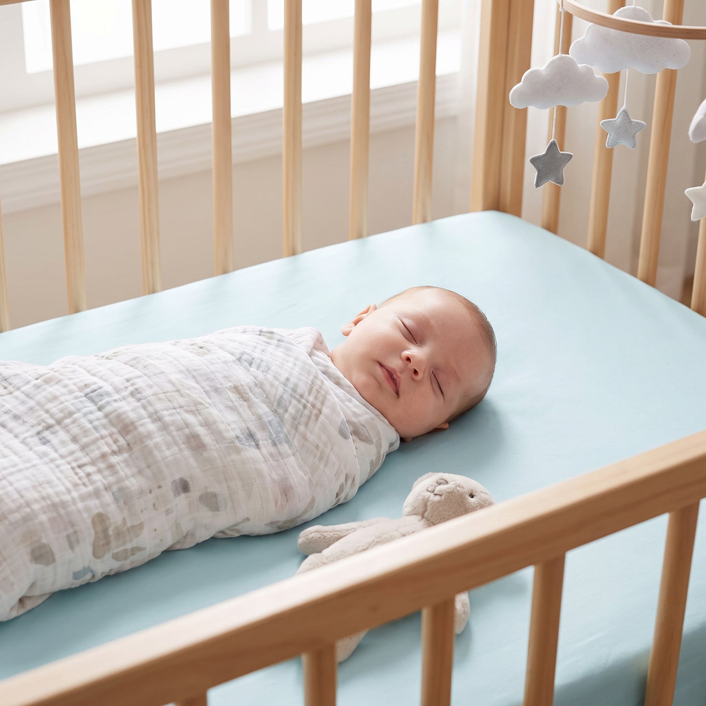 Solid Designs Crib Sheets