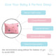 Pink Panda Bolster Pillow Set 1 Pcs