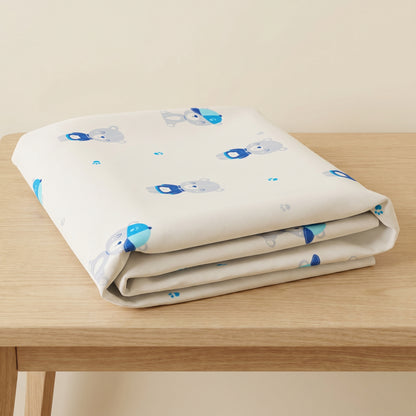 Grey Bear Crib Sheets 1 Pcs