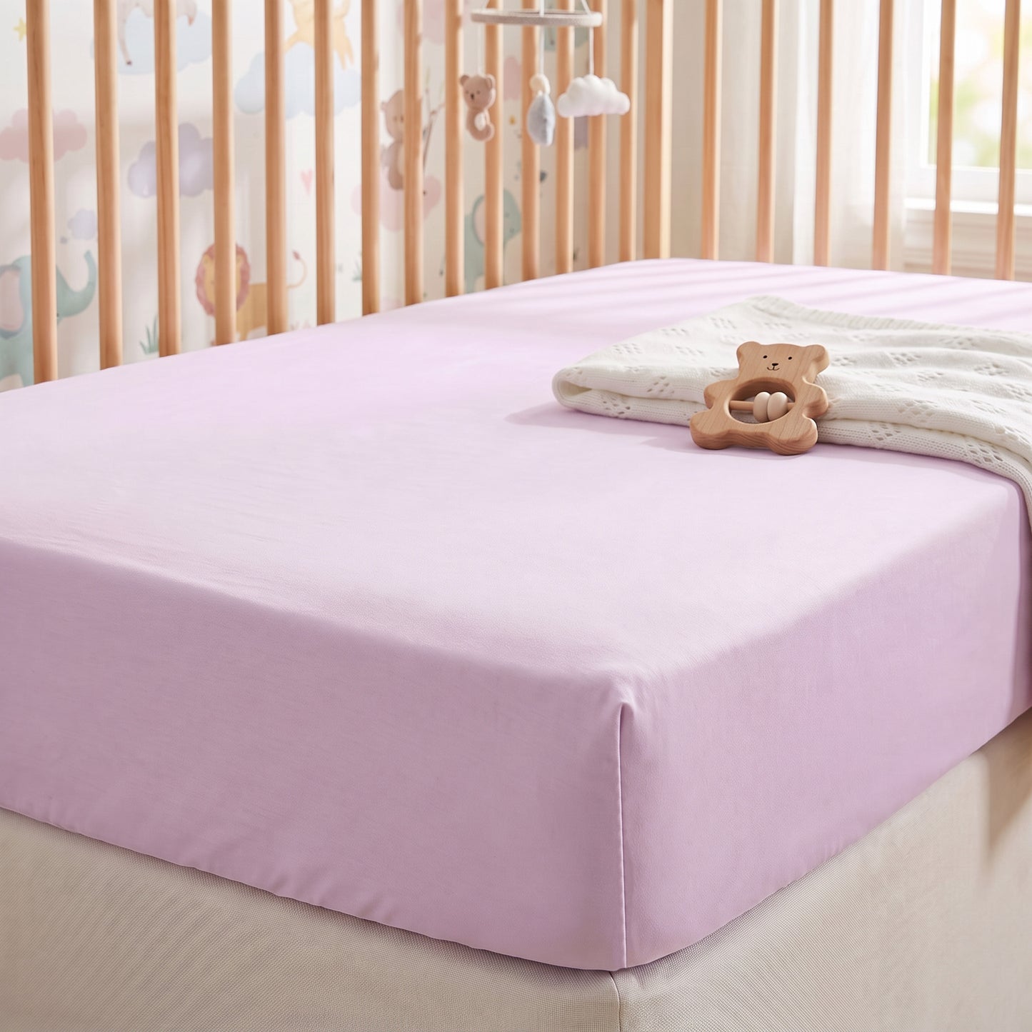 Solid Designs Crib Sheets