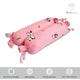 Pink Panda Bolster Pillow Set 1 Pcs