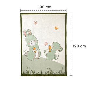 Rabbit Baby Blanket 1 Pc