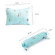 Blue Panda Bolster Pillow Set 1 Pcs