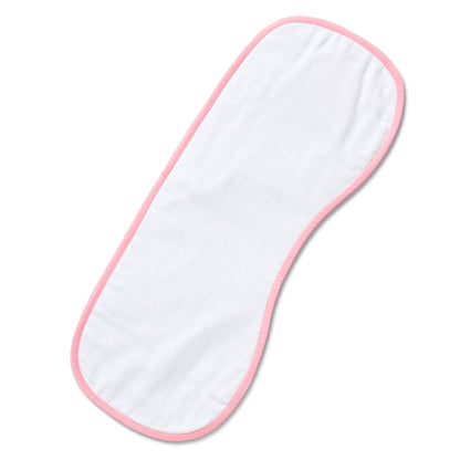 Minnie Mouse Embroidery Feeding Bibs And Burp 2 Pcs