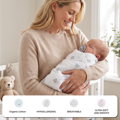 Little Ellie Blue Designs Swaddles
