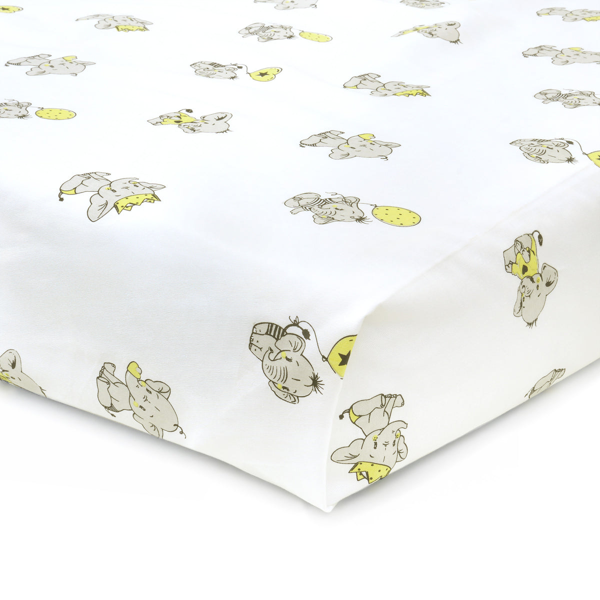 Ellie Friends White Crib Sheets 1 Pcs
