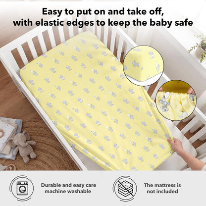 Ellie Friends Crib Sheets 2 Pcs