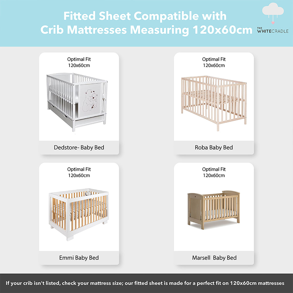 Ellie Friends Crib Sheets 2 Pcs