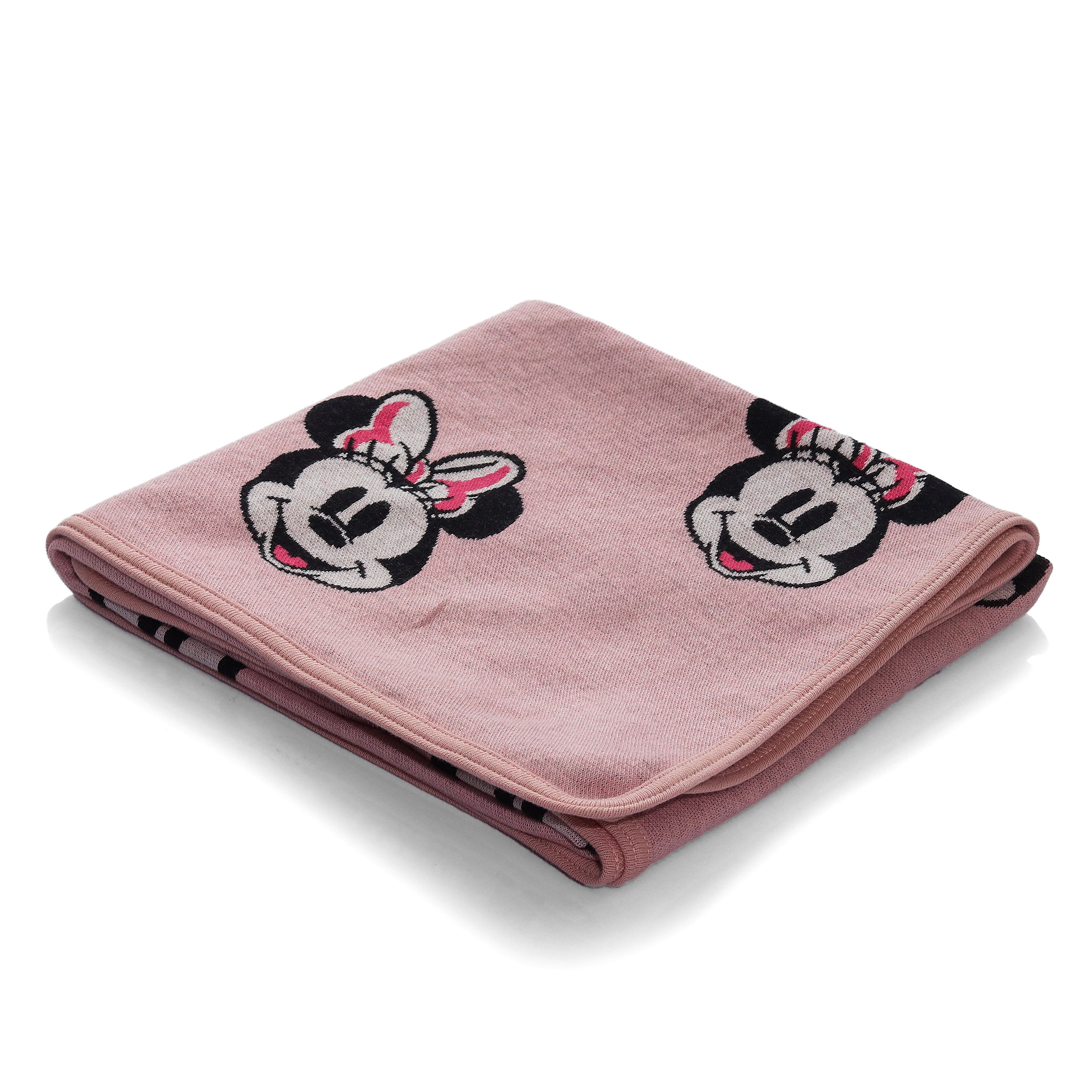 Minnie Mouse Baby Blanket Organic Cotton The White Cradle