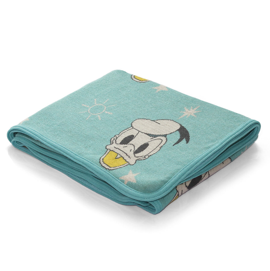 Donald Duck Baby Blanket Organic Cotton The White Cradle