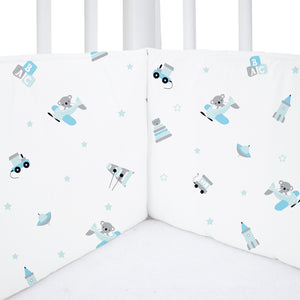 Blue Koala Cot Bumper