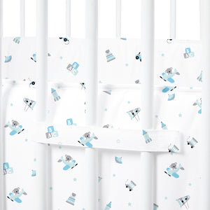 Blue Koala Cot Bumper