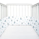 Blue Koala with Horse Cot Bumper