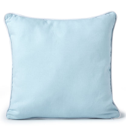 Blue Rabbit Dyed Duck Cotton Pillow 1 Pcs