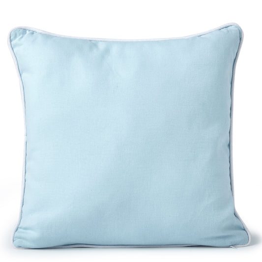 Blue Rabbit Dyed Duck Cotton Pillow 1 Pcs