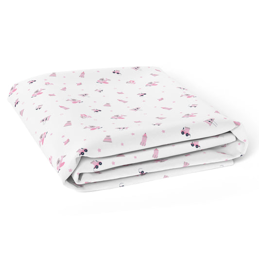 Pink Koala Crib Sheets 1 Pcs