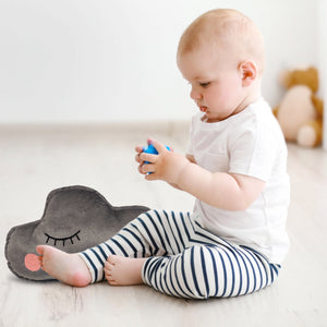 Dark Grey Cloud Crib Toy 1 Pcs