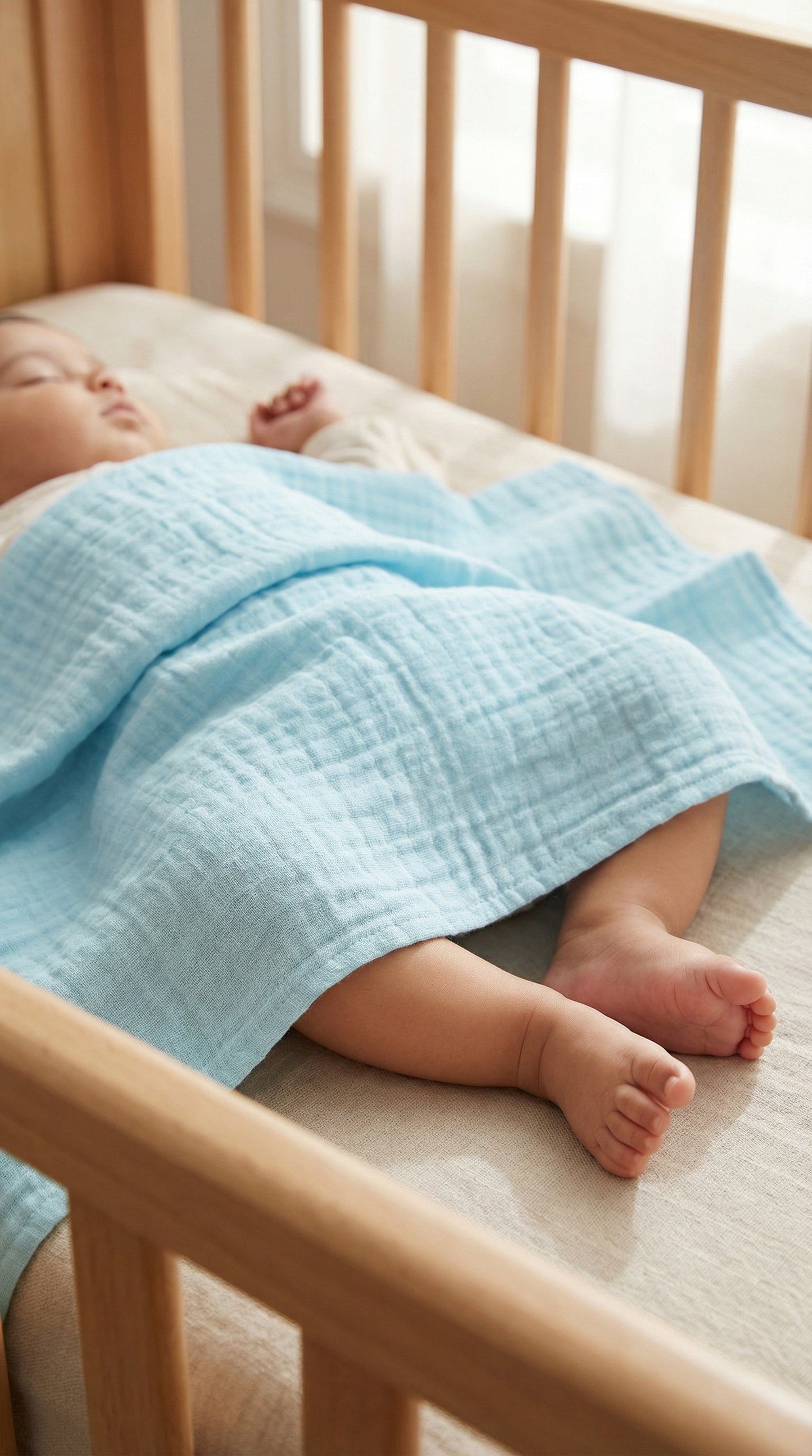 Blue Swaddles 1 Pcs