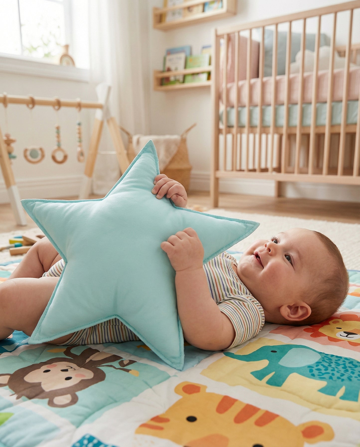 Blue Star Crib Toy 1 Pcs