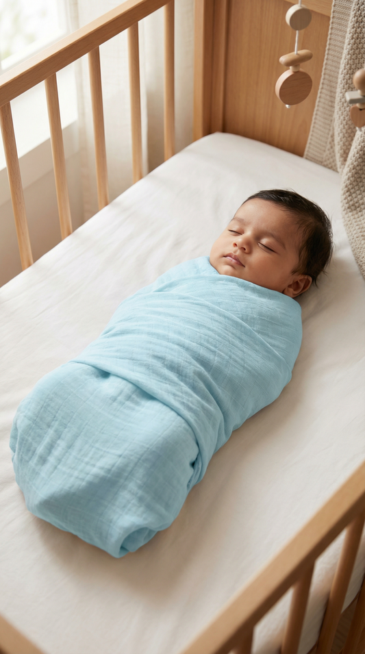 Blue Swaddles 1 Pcs