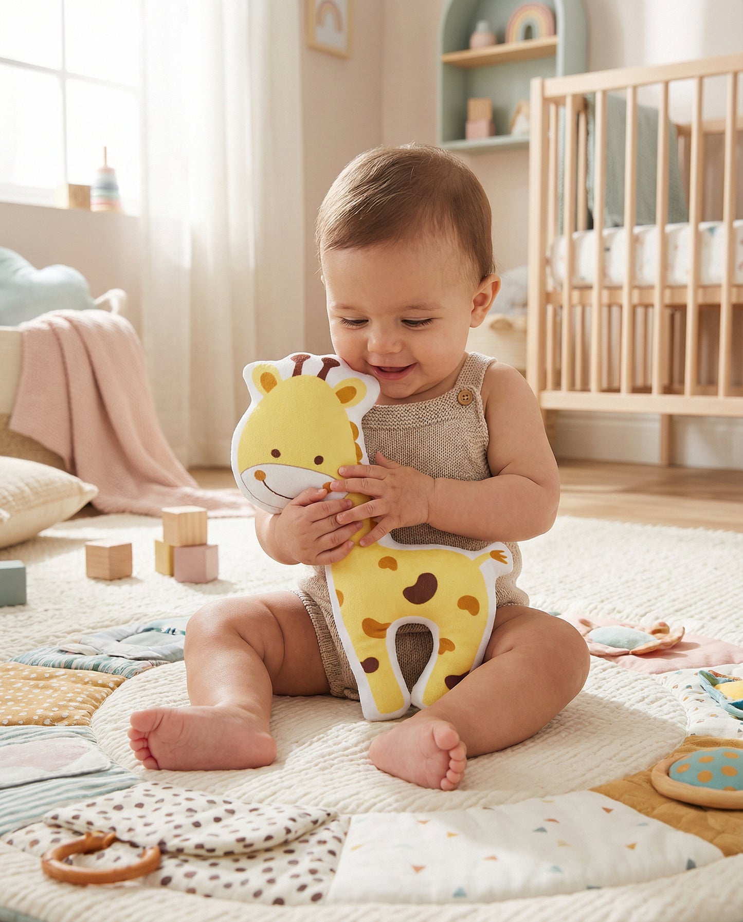 Giraffe Crib Toy 1 Pcs