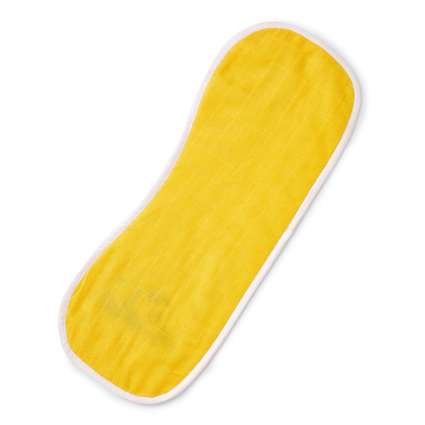 Yellow Panda Embroidery Feeding Bibs And Burp 2 Pcs