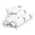 Grey Clouds Bolster Pillow Set 1 Pcs