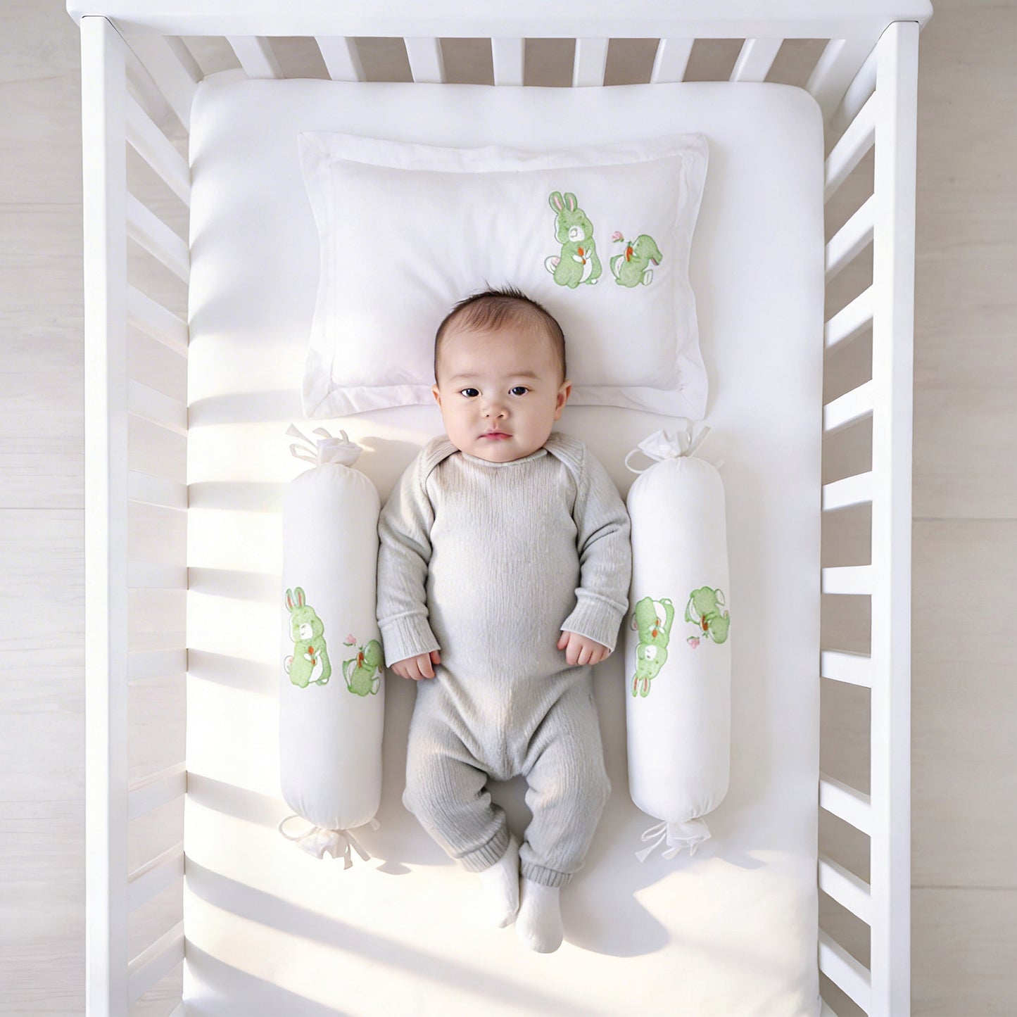 Rabbit Bolster Pillow Set 1 Pcs