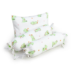White Bunny Bolster Pillow Set 1 Pcs