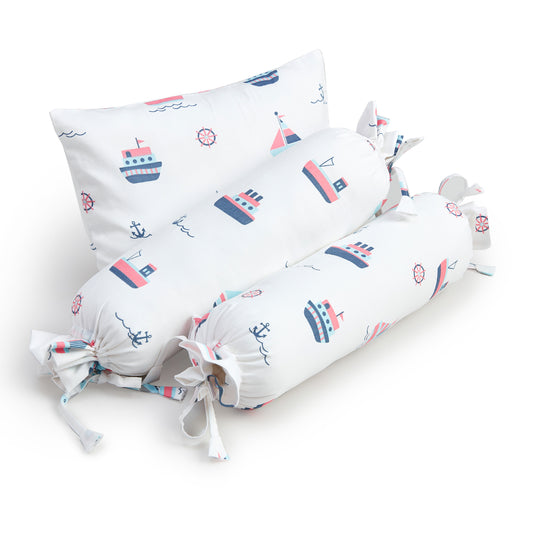 Yacht Bolster Pillow Set 1 Pcs