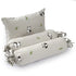 Grey Panda Bolster Pillow Set 1 Pcs