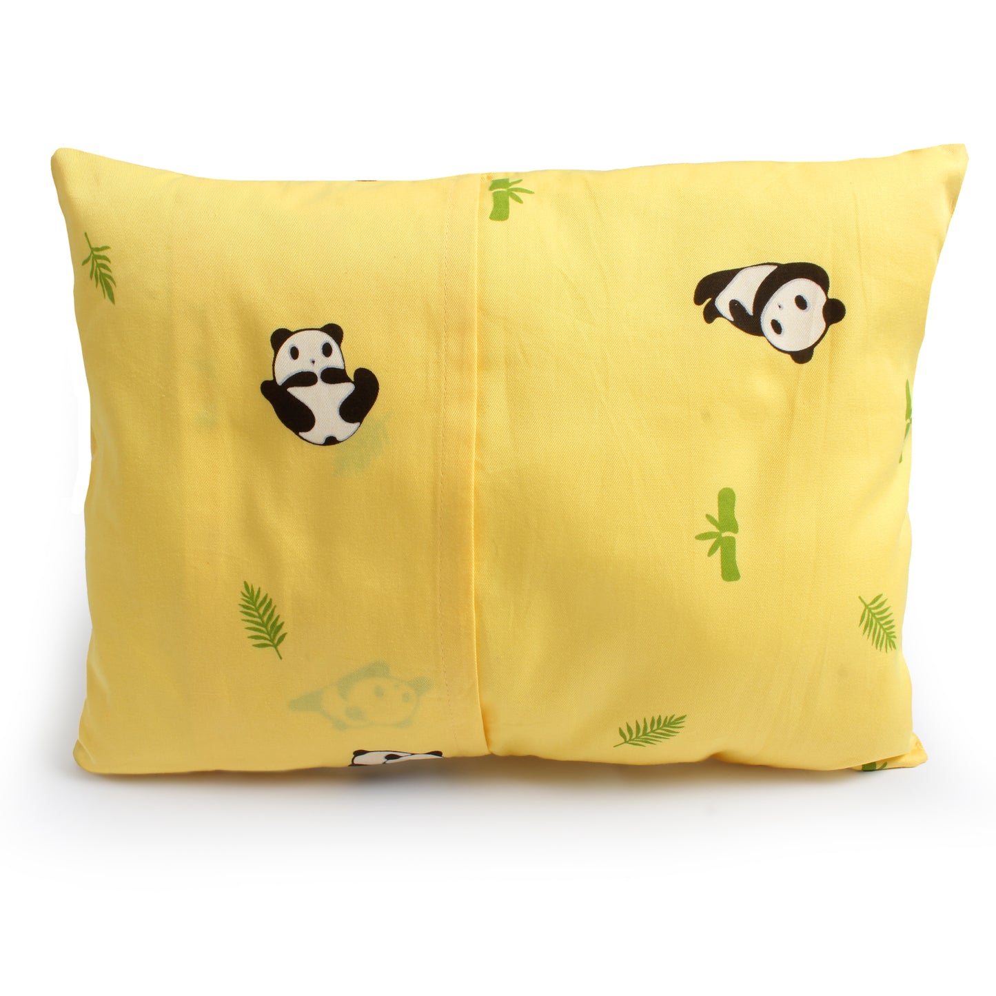 Yellow Panda Bolster Pillow Set 1 Pcs