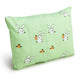 Green Bunny Bolster Pillow Set 1 Pcs