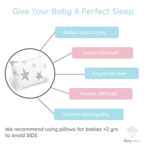 Stars Bolster Pillow Set 1 Pcs