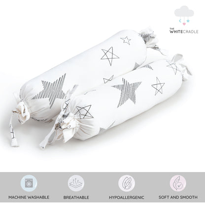 Stars Bolster Pillow Set 1 Pcs