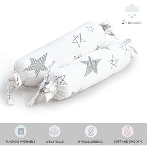 Stars Bolster Pillow Set 1 Pcs