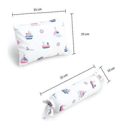 Yacht Bolster Pillow Set 1 Pcs
