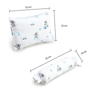 Blue Koala with Horse Bolster Pillow Set 1 Pcs