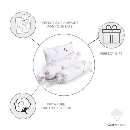 Pink Koala ABC Bolster Pillow Set 1 Pcs
