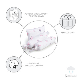 Pink Koala ABC Bolster Pillow Set 1 Pcs